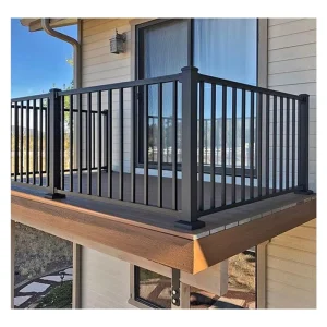 Factory Direct Metal Balcony Railing Decorative Metal Deck Railing Outdoor
