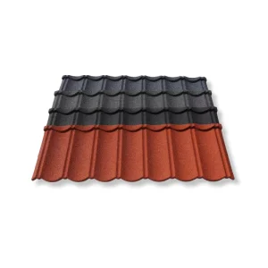 Factory Direct Modern 0.5mm Colored Stone Coated Metal Roofing Tile for Hotel Warehouse Use Long Life Span