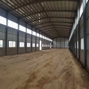 Factory Direct Prefabricated Steel Structure Building Custom Large Industrial Metal Workshop Shed Open Bay Floor Roofing Park