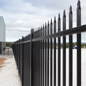 Factory Direct Residential Wrought Iron Ornamental Steel Fence