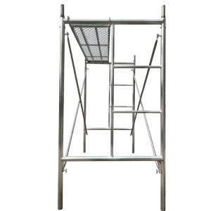 Factory Direct Sale Walk Through Frame Scaffolding Mobile Portable Steel Scaffold