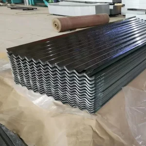 Factory Direct Sales Full Hard GB Standard Aluminum Zinc Coated Galvanized Color Coated Corrugated Steel Metal Roofing Sheets