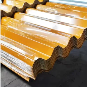 Factory Direct Sales Mid Hard GB Standard Aluminum-Zinc Coated Galvanized Color-Coated Corrugated Metal Roofing Cutting Bending