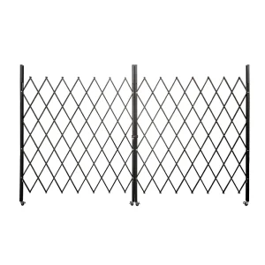 Factory Direct Steel Accordion Retractable Security Scissor Gate for Outdoor Use