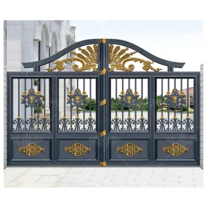 Factory Direct Supplier Aluminum Villa Main Gate Designs