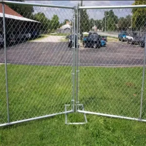 Factory Direct Supply Australia Style 60mm Mesh Galvanized Cyclone PVC Black Vinyl Coated Chain Link Fence Roll 30 Meter