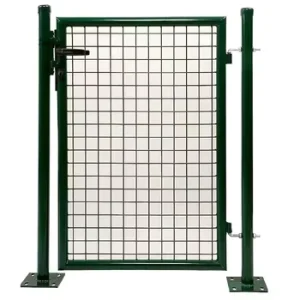 Factory Direct Supply Modern Square Pallet Finish Moisture Proof Easy Assembly Metal Outdoor Fencing Euro Gate Yard Fence 5mm