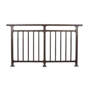 Factory Direct Supply Villa Railings Chinese-style Zinc Steel Fences Balcony Railings Courtyard Fences Outdoor Garden Railings