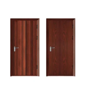 Factory Direct Wooden Custom Modern Waterproof Finished Side Opening Interior Doors