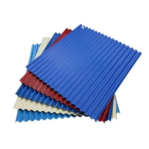 Factory Direct Zinc Galvanized Full Hard Corrugated Metal Roofing Steel Sheet Custom Thickness Bending Cutting BIS KS