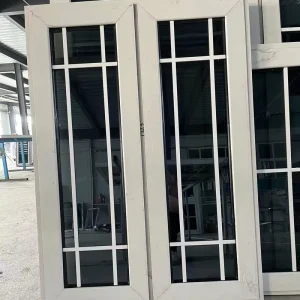 Factory Directly French Design Ventanas Modern Metal Aluminum Casement Windows with Grille
