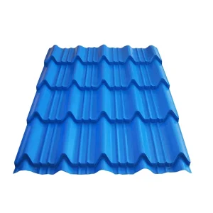 Factory Directly Provide 24/26 Gauge DX51D Dark Green Corrugated Steel Roof Sheets Galvanized Roof Plate Cutting Welding