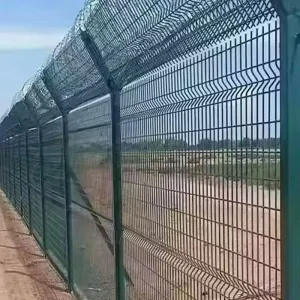 Factory Flat Top Pool Fencing Modern Wrought Iron Fence Galvanized Steel Garden Fence