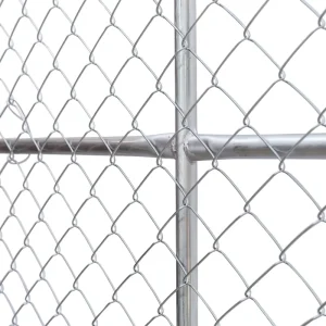 Factory Galvanized Chain Link Security Wire Mesh Fence for Farm Courtyard Playground Park and Garden