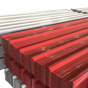 Factory Galvanized GI IBR Corrugated Prepainted Galvalume Steel Z40 Z60 Zinc Galvanized Roofing Sheet Stock Color Coated Steel