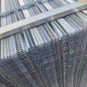 Factory Hy Rib Lath 3/4” Depth High Rib Stucco Mesh Plaster Wire Form Mesh for Ceiling Construction Projects