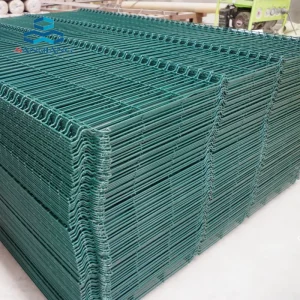 Factory Manufacturer Stainless Steel and Hot-Dip Galvanized 3D Welded Wire Mesh Panel for Residential Outdoor Fencing