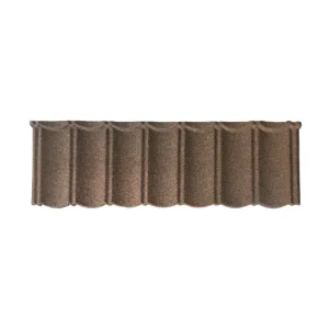 Factory Modern Bond Tile Color Stone Coated Metal Roof Tiles Waterproof Durable for Hotel and Villa Houses