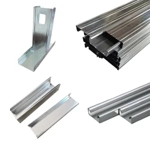 Factory Price Custom Metal Stud C U Channel and Track Building Construction Materials Drywall Steel Profile