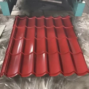 Factory Price Galvanized Color Coated Metal Roofing Sheet for Low Slope Roofs Corrugated Steel Welding Bending
