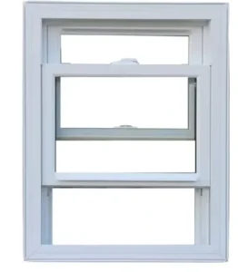Factory Price Thermal Insulation Double Single Hung Windows With Screen Double Pane Low E Slide up Double Hung Window