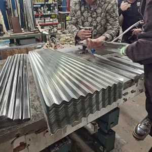Factory Quality Assurance Full Hard Cutting Welding Bending Galvanized Prepainted Zinc Corrugated Steel Plate Roofing Sheets