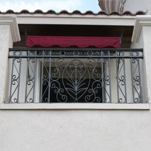 Factory Supplied Custom Aluminum Fence Balcony Railing Outdoor Balustrades with Designs Modern