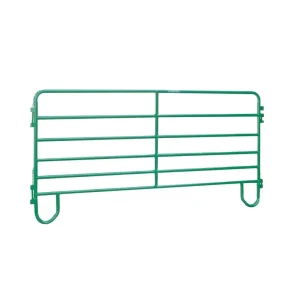 Factory Supply 12ft Galvanized and Powder-Coated Portable Livestock Farm Horse Corral Fence Panels