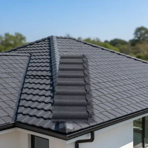 Factory Supply Aluminum Zinc Roofing Sheet Long Lifespan Roofing Material Stone Coated Metal Roof Tile
