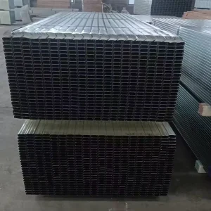 Factory Supply Cold Formed 304 Shape Building Material Strut Channel C Type Rail Metal Stud Track Steel Ceiling Keel