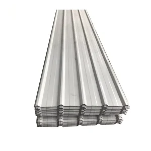 0.2mm to 28 Gauge Zinc Blue Corrugated Steel Roofing Sheets in 14ft Metal Panels