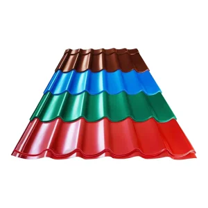 Factory Supply Corrugated Roofing Galvanized Steel Roof Sheet Construction Materials With