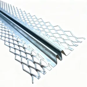 Factory Supply G60 Galvanized 1/2″ Ground Double-V Control Joint for Walls and Construction