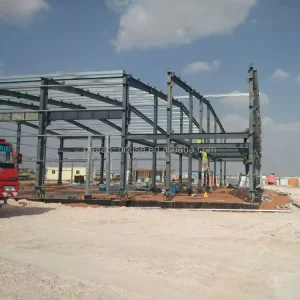Factory Supply Metal Construction Materials Prefabricated Steel Structure Workshop Building
