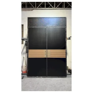 Factory Supply Metal Door Architectural Metal Entrance Door High Security Steel Metal Door for Residential Entry Systems