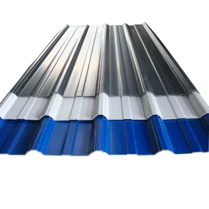 Factory Supply Metal Roofing Sheets Prices Color Zinc Coating 28 Gauge Corrugated Metal Din Steel Roofing Sheet Tiles