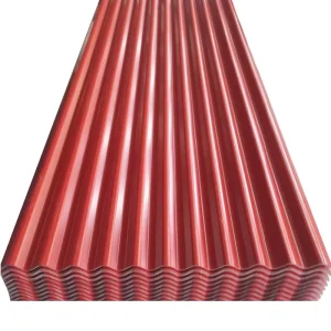 Factory Supply PPGI PPGL Prefab House Color Coated Zinc Galvanized Corrugated Steel Sheets Roofing Tile