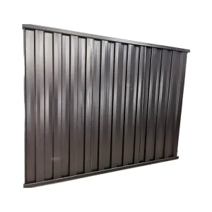 Factory Supply Steel Panel Fencing Temporary Metal Steel Carbon Fence Corrugated Tile Security Fence