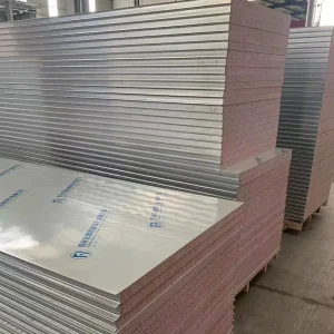 Factory Supported PROPOR Purification Board Non-Combustible Cleanroom Sandwich Wall Roof Panel for Industrial Warehouses
