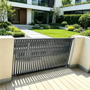 Factory-made Aluminum Alloy Guardrail Handrails for Hotel Hospital Garden Use Balcony Railings UV Protected