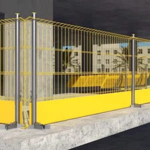 Fall Protection Mesh Fence Steel Side Protection Barrier