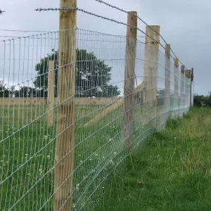 Farm Ranch Outdoor Field Fence Galvanized Woven Wire Livestock Isolation Fencing