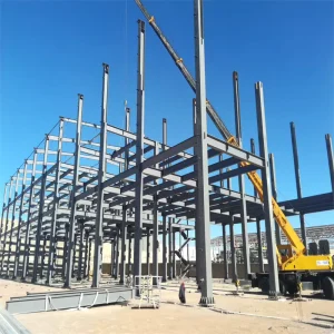 Fast Built Metal Building Materials Prefabricated Steel Structure Buildings Prefab Steel Construction