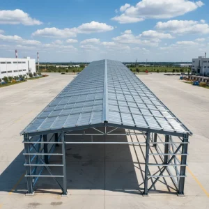 Fast Delivery Steel Structures for Mall Warehouse Projects Prefabricated Industrial Steel Frame Building High Wind Resistance
