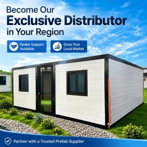 Fast Install 20 40 Ft Luxury Tiny House Prefabricated Expandable Container House Contemporary Modular Home for Resort Living