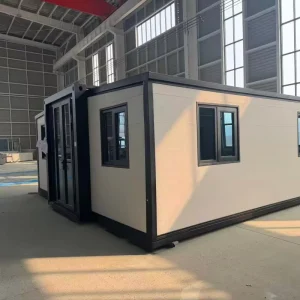 Fast Install 20ft Mobile Expandable Container House Double Wing Folding Modular Site Office for 40ft Project Housing