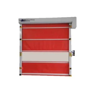 Fast Rolling Garage Door PVC Aluminum Alloy Anti-Theft Cold Storage Model 015 Qingdao Modern Design Electric Side Opening
