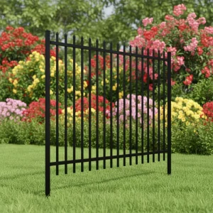 Fence Panel Galvanized Steel Fence Metal Fence Security Fence Wire Fence Garden Fence with PVC Coated