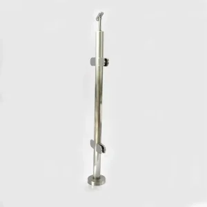 Finish Stainless Steel Glass Balustrade Post 304 Building hardware glass stair handrail accessories