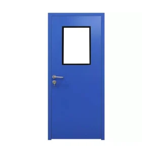 Fire Rated Metal Hotel Room Entry Doors With Frame Certificated 30 Min Fire Door Sets
